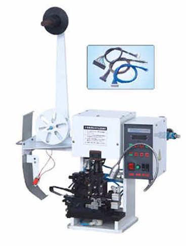 Como operar a máquina de descascar fios e crimpar terminais
