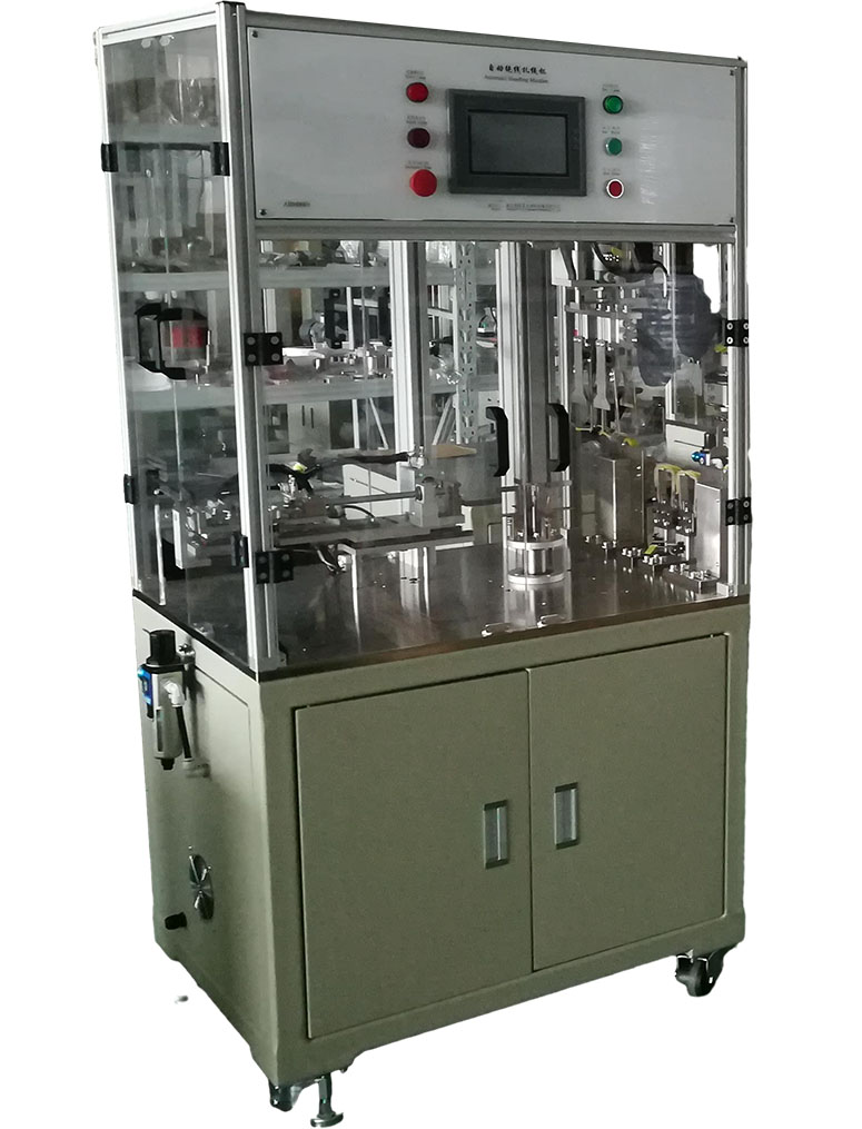 Máquina Automática de Cortar, Enrolar e Entrelaçar Fios ACE0001