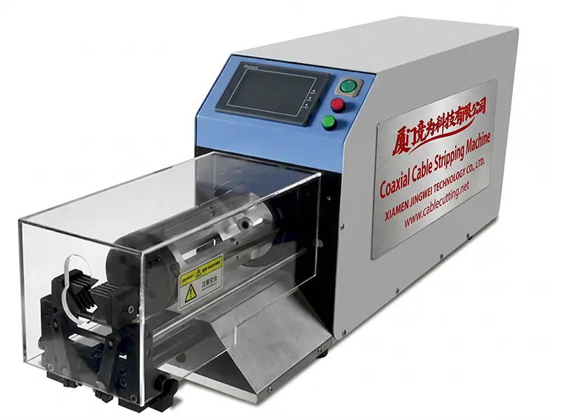 Máquina Semiautomática de Decapagem Coaxial WPM-25200 | JINGWEI