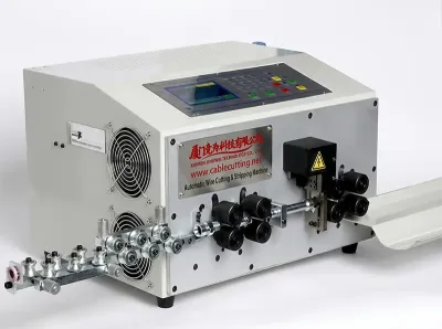 Descascador Automático de Fios 25mm² WPM-MAX1-8 - Máquina de Corte e Descascamento de Fios