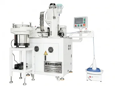 Máquina Automática de Inserir Luva, Torcer e Estanhar Cabos WPM-018HS - Máquina Automática de Crimpar Terminais