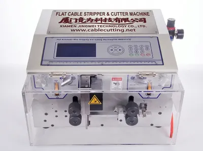 Máquina Automática de Decapagem e Corte de Cabos Planos WPM-09BHT