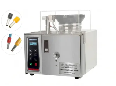 Máquina de Crimpagem Automática para Terminais Tubulares Soltos WPM-KAC05B - Máquina de Crimpar Semiautomática