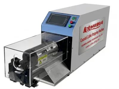 Máquina Semiautomática de Descascar Cabos Coaxiais WPM-25200