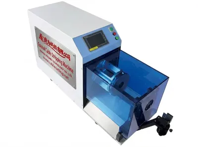 Máquina Semiautomática de Decapagem Coaxial para Cabos Grossos WPM-35120