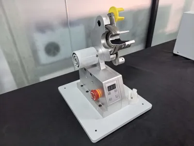 Máquina de Enrolamento de Tecido Vertical JW-25W Thumb