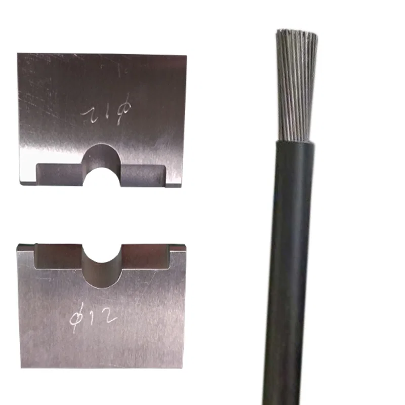 Lâmina de descascamento pneumática do fio para o corte automático do fio e a máquina de descascamento, faca pneumática da máquina de casca