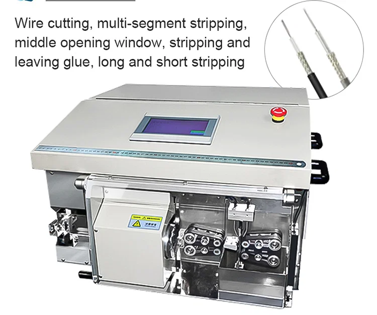 Automatic Coaxial cable cutting stripping machine, Cable Stripping Machine, Coaxial Cable Stripping Machine, Stripping Machine, Flexible Coaxial Wire Peeling Machine, Coaxial Wire Cutting Peeling Machine, Automatic Coaxial Cable Wire Stripping Machine Máquina de decapagem automática de corte de cabo coaxial, Máquina de decapagem de cabos, Máquina de decapagem de cabos coaxiais, Máquina de decapagem, Máquina de descascar fio coaxial flexível, Máquina de descascar fio coaxial, Máquina de descascar fio de cabo coaxial automático