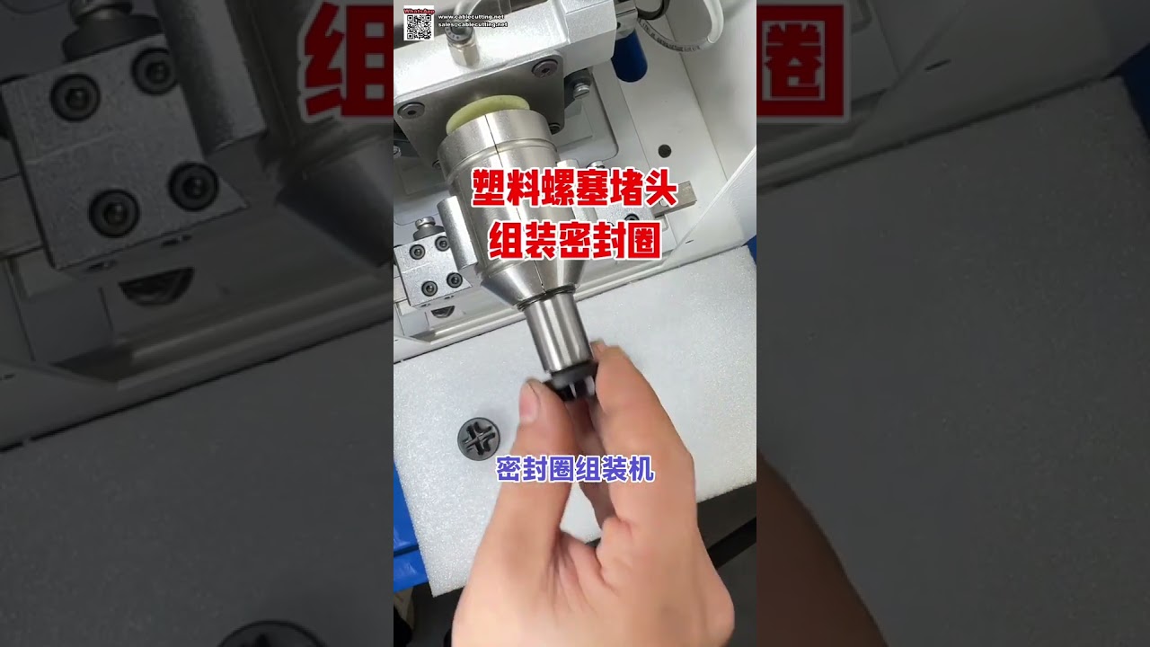 Máquina de Montagem Automática de Anéis de Vedação O-Ring - Versão Resumida
