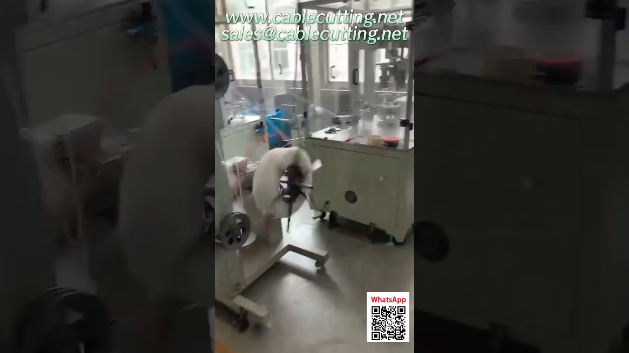 Produção ao Vivo: Enrolamento e Amarração Automática de Fita de Nylon