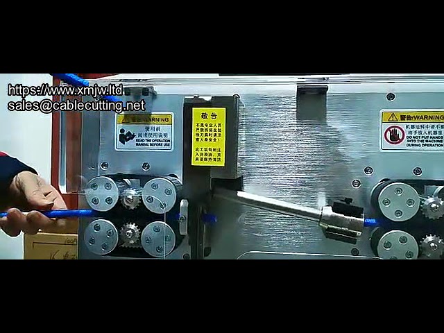 Máquina Automática de Corte e Decapagem para Cabos Revestidos de 70mm² (Seção Quadrada)