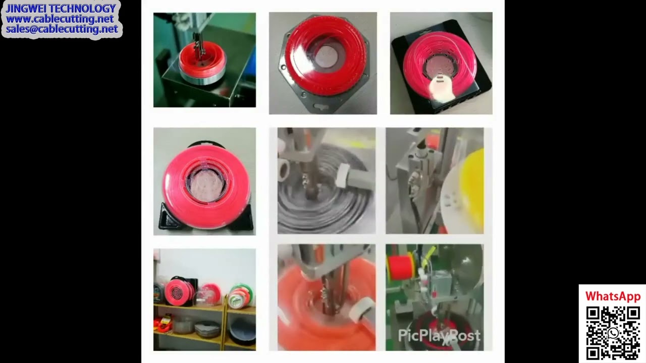 Máquina de Bobinagem de Fio de Corte para Embalagem Blister - Operação em Alta Velocidade