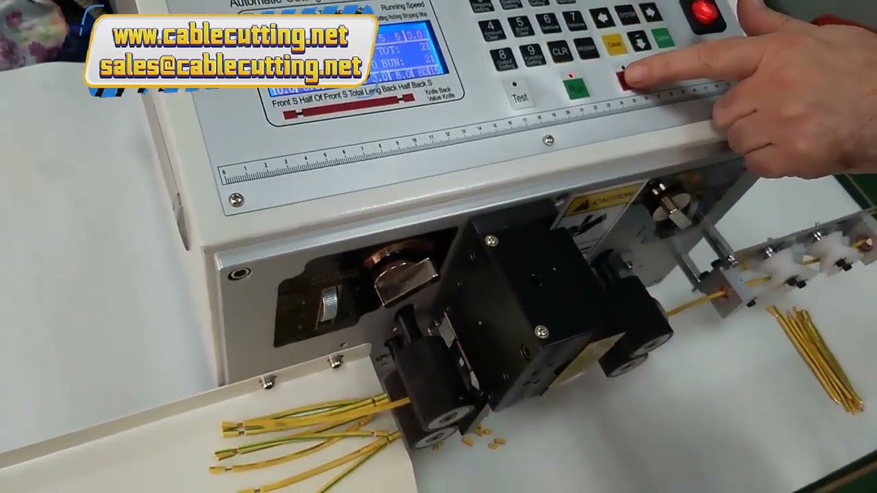Grande Promoção: Máquina de Cortar e Descascar Fios até 4mm² para Chicotes Elétricos com Ex