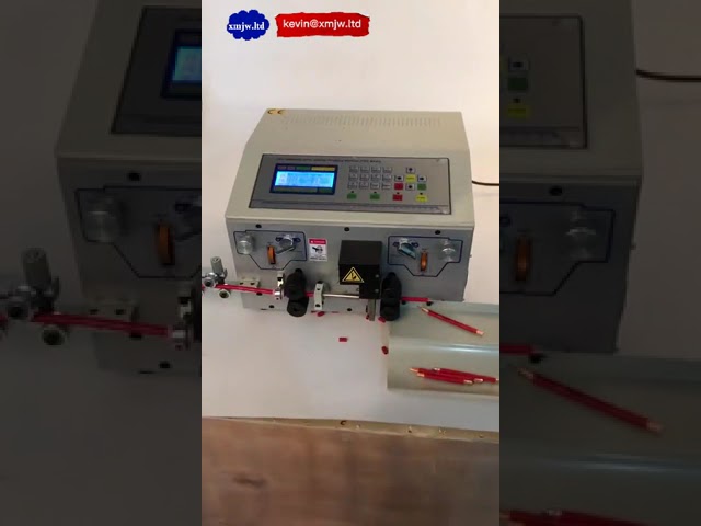 Máquina Automática de Corte e Decapagem de Cabo Quadrado 25mm | Alta Velocidade