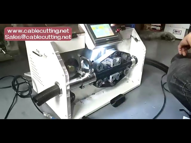 Máquina de Corte de Tubo Corrugado e Fole para Chicotes Elétricos | Equipamento de Automação Industrial