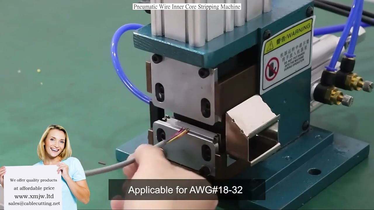 Máquina Pneumática de Decapagem de Núcleo Interno de Fios