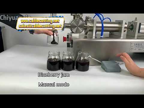 Máquina Enchedora a Pistão para Cremes, Shampoos, Mel e Pastas | Envasamento de Produtos Viscosos