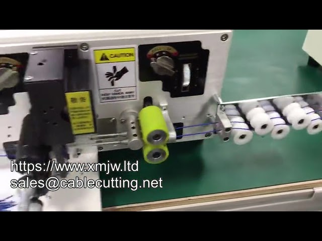 WPM 320t: Máquina Automática de Decapagem, Corte e Torção de Fios Duplos - Eficiência Industrial