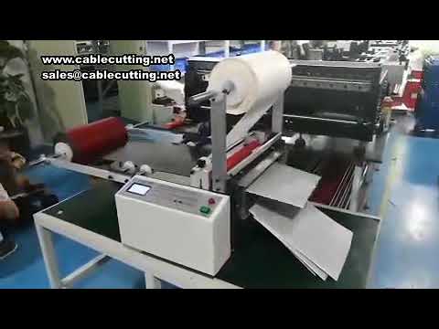 Cortadora Automática de Papel de Parede | Máquina de Corte para Papel Kraft e Fotográfico
