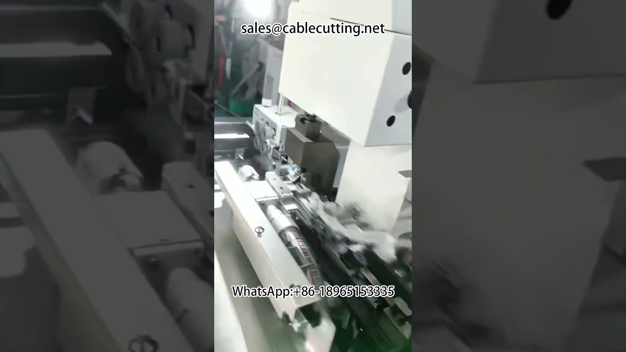 Automatic Bulk Grain Tubular Terminal Double Head Crimping Machine