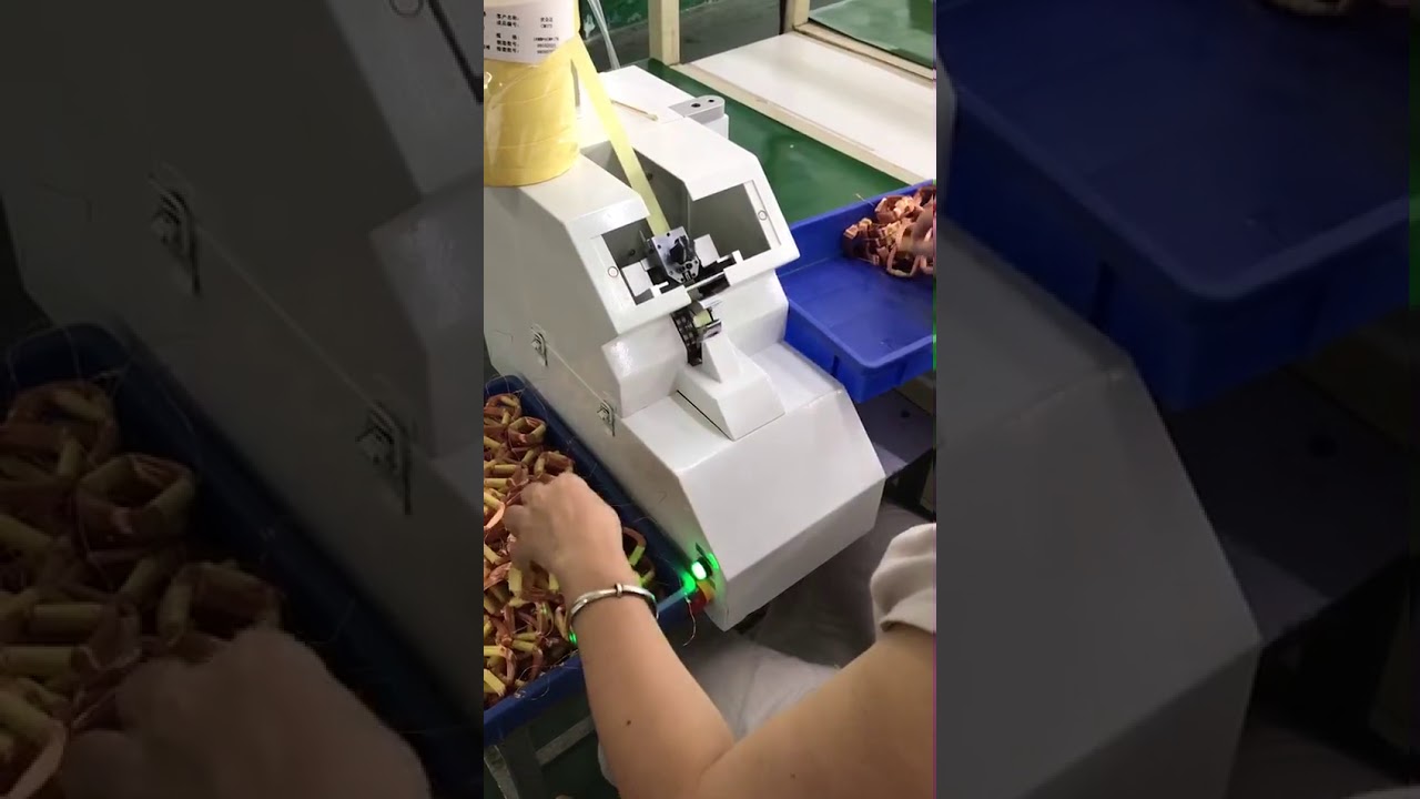 Máquina de Fitar Bobinas de Fio WPM 75 | Envolvimento Eficiente e Preciso