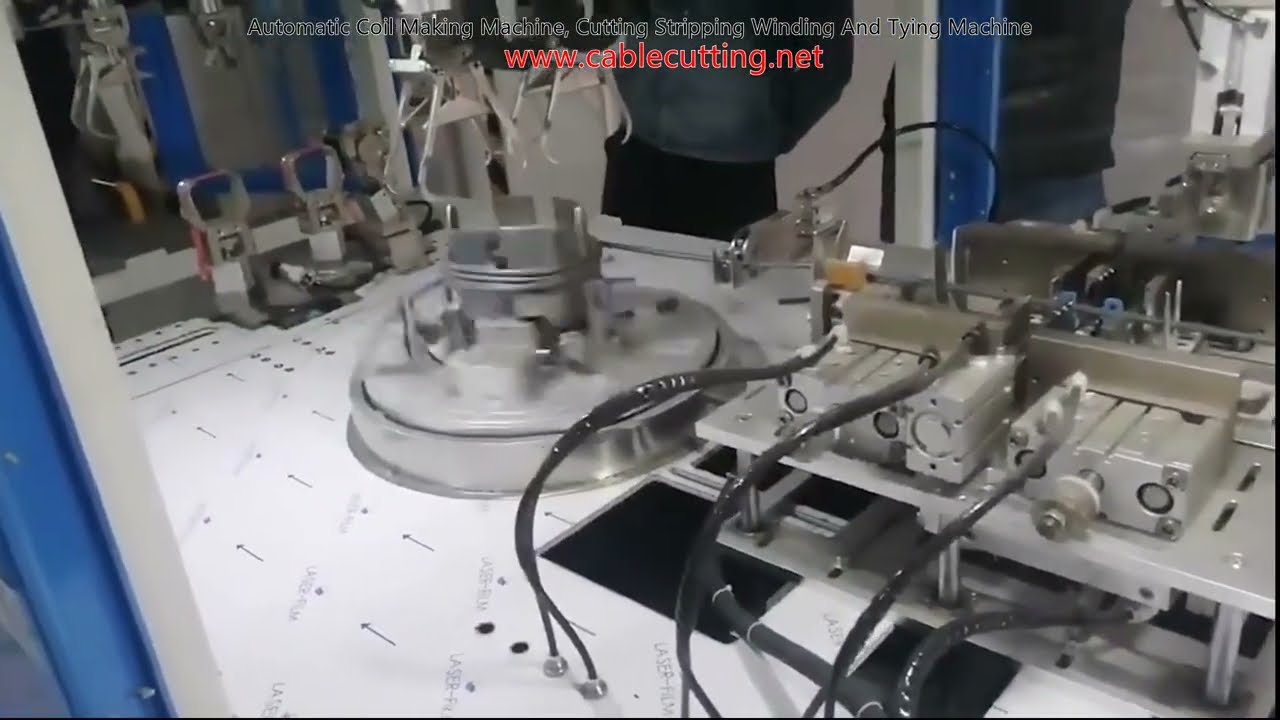 Máquina Automática para Bobinas: Corte, Decapagem, Enrolamento e Amarração em Um Único Equipamento