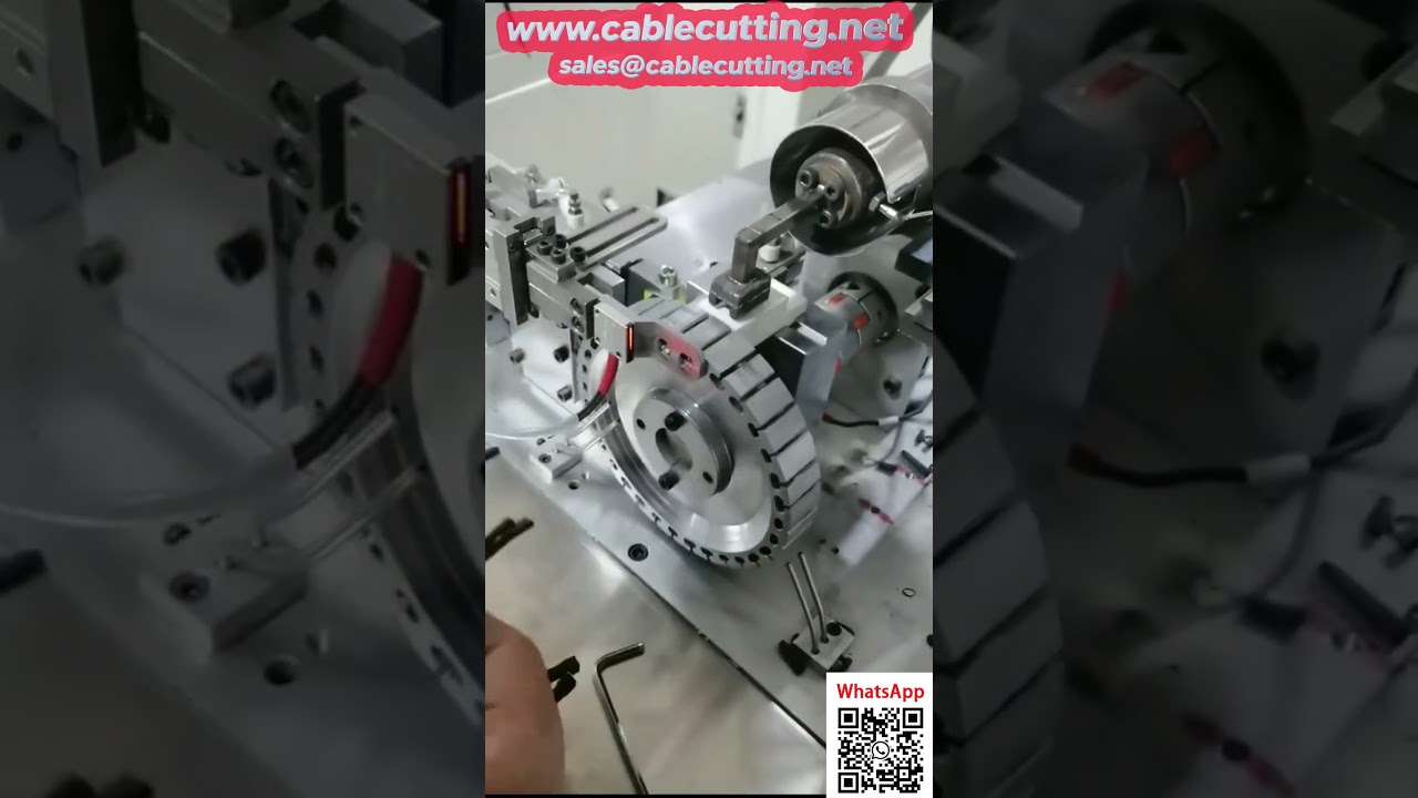 Máquina Automática de Alimentação de Tubos Termorretrácteis para Cabos - Alta Velocidade e Precisão