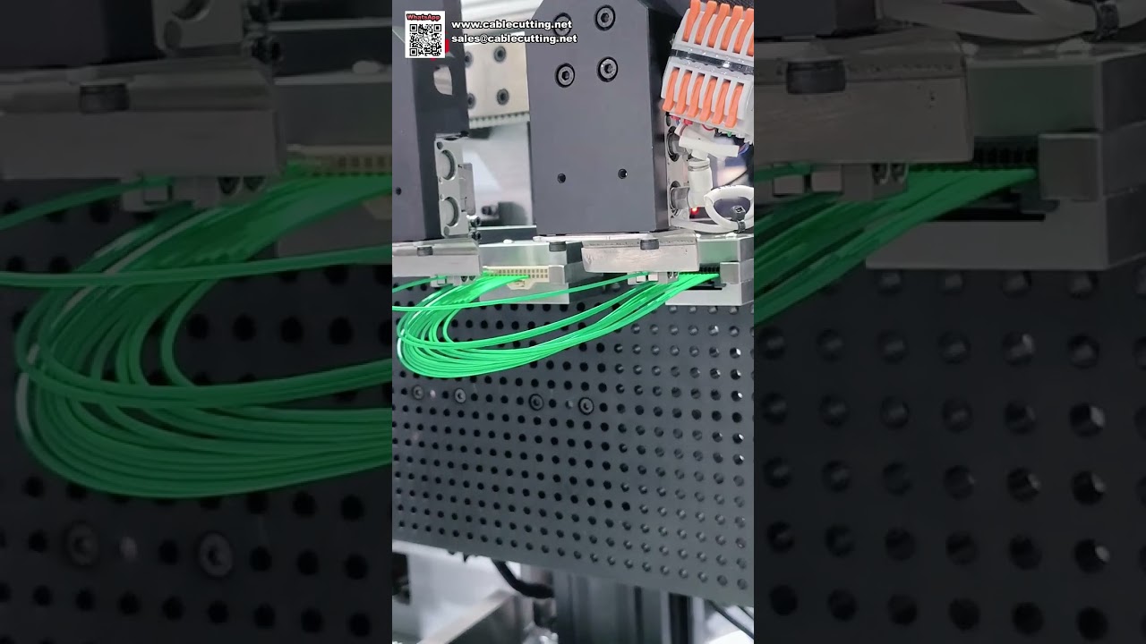 Máquina de Inserção Inteligente e Selagem de Plugue Impermeável para Chicotes Automotivos