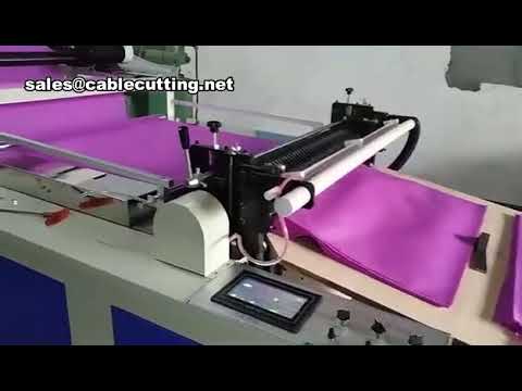 Máquina Automática de Corte Transversal Computadorizada para Papel Kraft, Tecido Não Tecido, Pérola de Algodão e Filme PVC