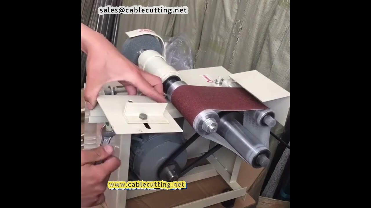 Máquina Elétrica de Chanfrar para Tubos de Aço Inoxidável Pesados - Retificação e Corte