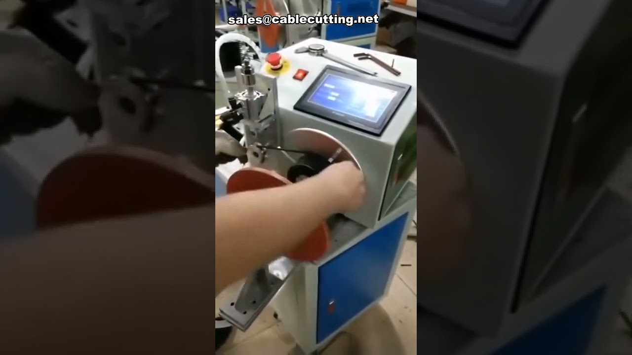 Máquina Compacta de Bobinar e Enrolar Cabos com Função de Acabamento - Organizador de Cabos