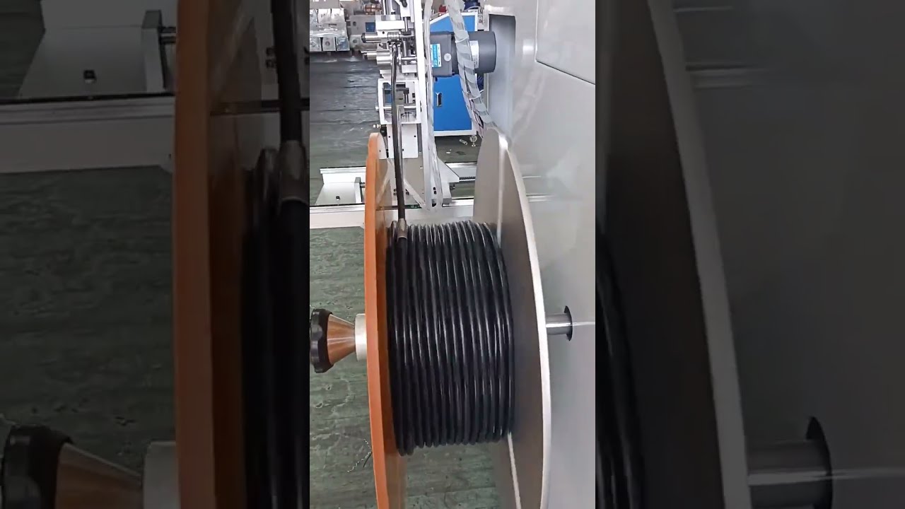 Máquina Automática de Bobinamento, Corte e Contagem de Fios em Pé - 50kg