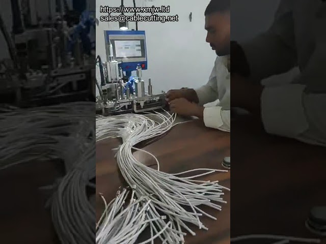 Máquina Automática de Soldagem de Conector USB e Fabricação de Cabos de Dados e Carregamento