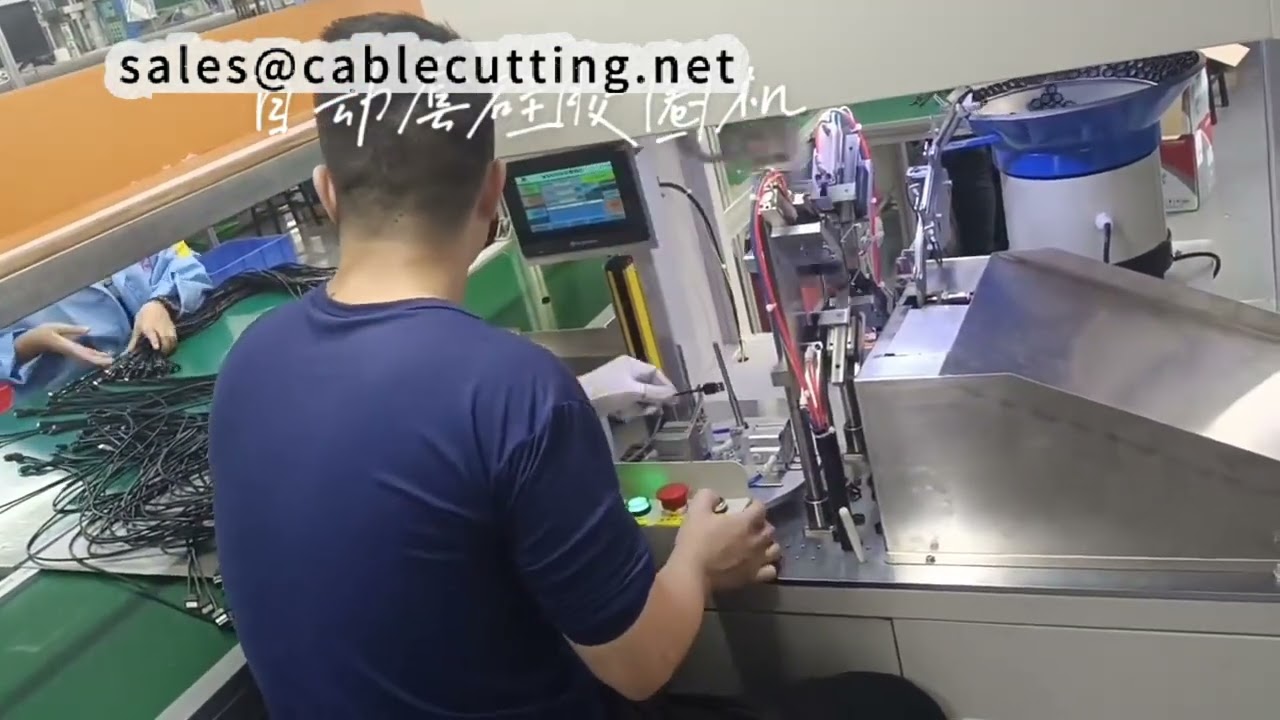 Máquina Automática de Inserção de Anéis de Silicone de Alta Velocidade - Demonstração