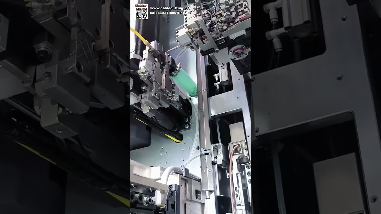 Máquina Automatizada de Alto Desempenho para Processamento de Chicotes Elétricos e Equipamento de Crimpagem