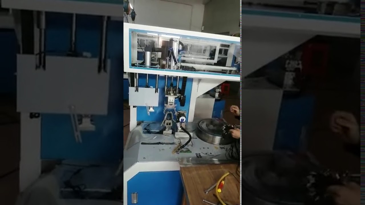 Máquina Automática de Amarração de Cabos WPM 81M - Enroladeira de Cabos Industrial