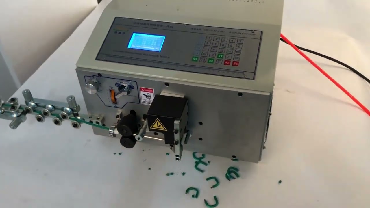 Máquina Automática de Decapar e Dobrar Fios SWT-508 ZW-16 com Endireitador de 4 Rolos para Automação Industrial