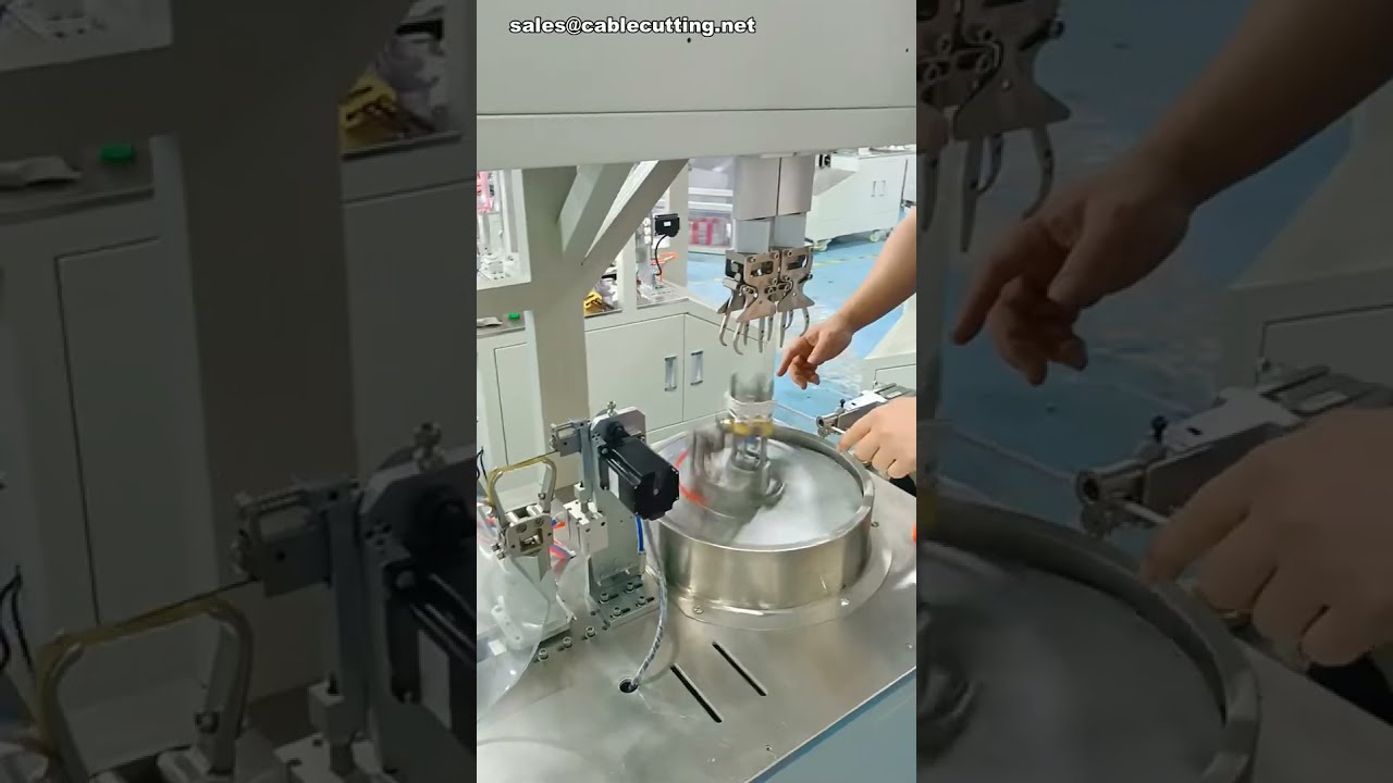 Máquina Automática de Enrolamento de Fio | Amarração Redonda | Diâmetro Interno Mín. 45mm | #fábrica #máquina