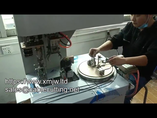 WPM dl 50l: Máquina Automática de Bobinar e Amarrar Cabos de Alta Velocidade