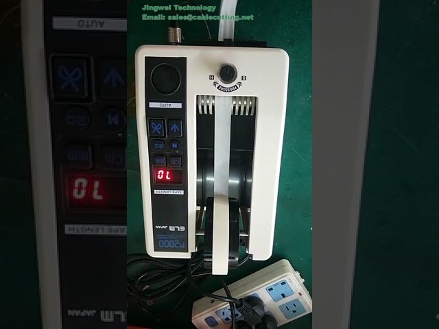Máquina de Corte de Fita Automática M2000 - Dispensador Eletrônico para Embalagens