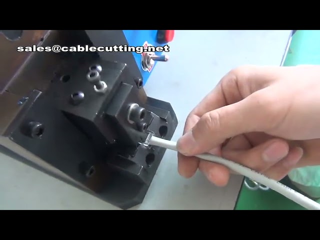 Máquina de Crimpagem Automática RJ45 e RJ11 – Ferramenta de Alta Precisão para Conectores