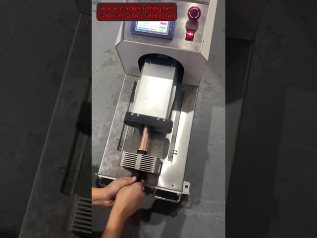 Rotary Knife Cable Stripping Machine for Industrial Wire Processing