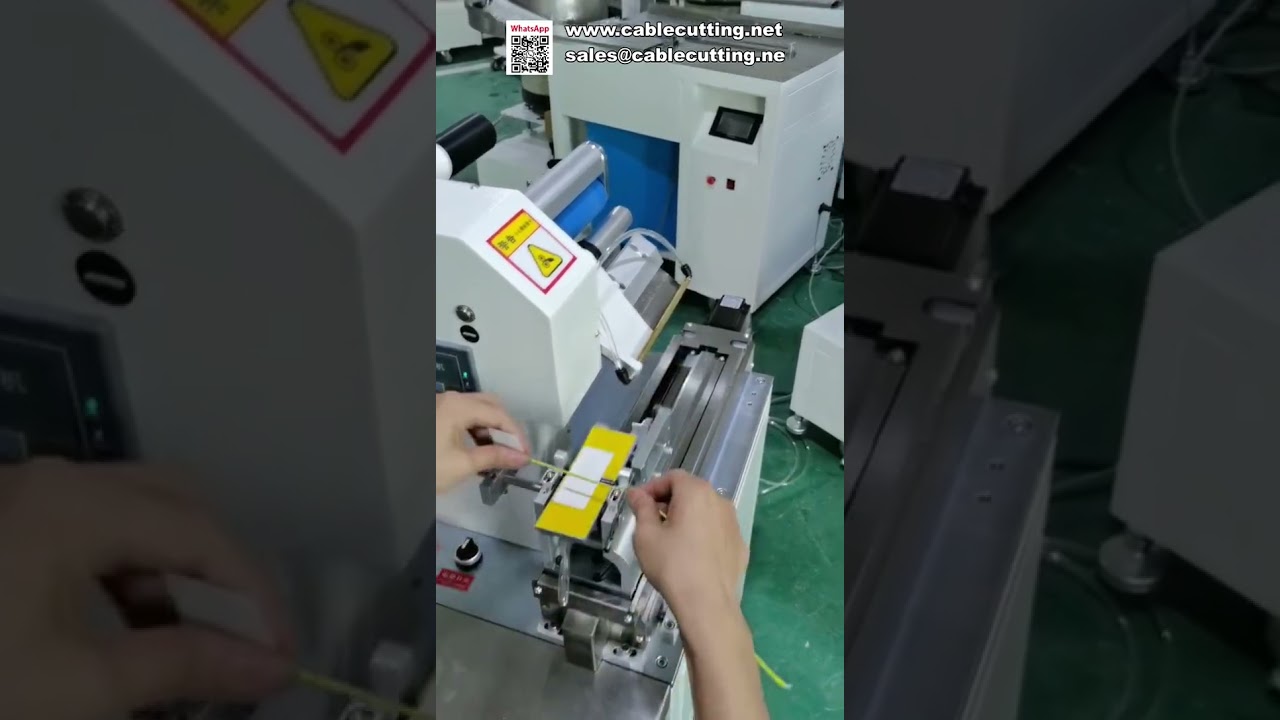 Máquina Totalmente Automática para Etiquetar Chicotes Elétricos - Alta Velocidade