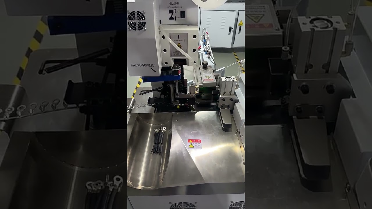 Máquina Automática Multifuncional de Crimpagem e Decapagem para Fio Único – Cabeça Simples