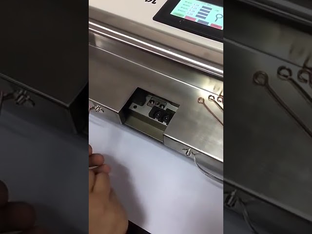 Máquina Semi-Automática de Dobrar e Enlaçar Cabos de Cobre