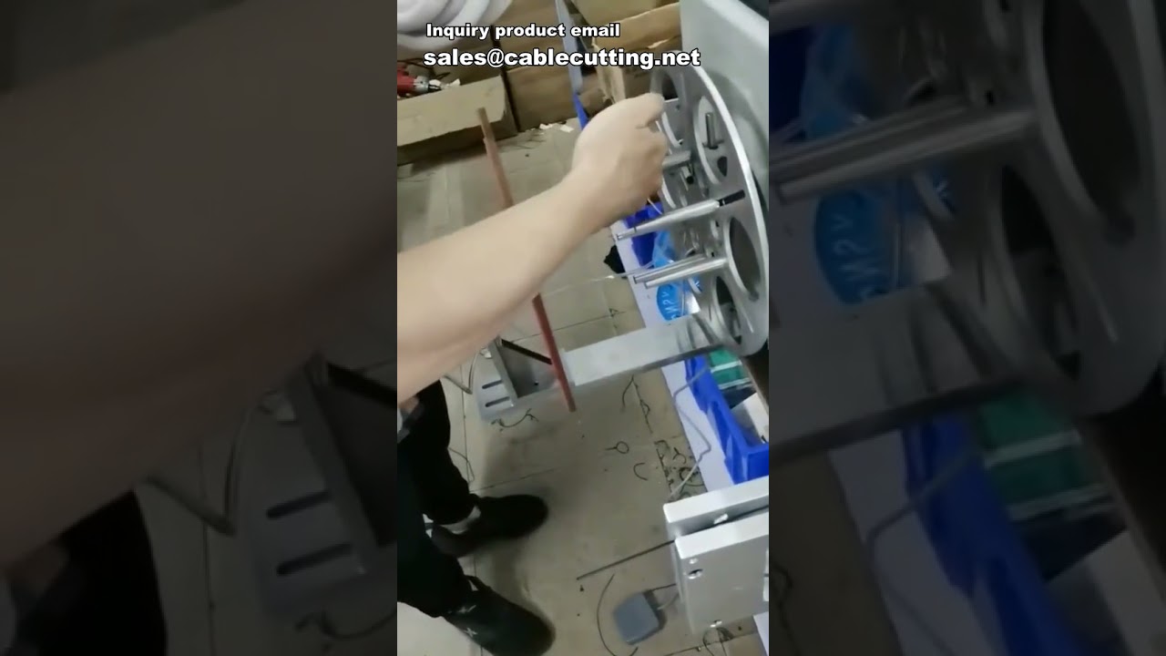 Máquina Automática de Amarração de Fios e Enrolamento de Bobinas – Sistema de Enrolamento de Cabos