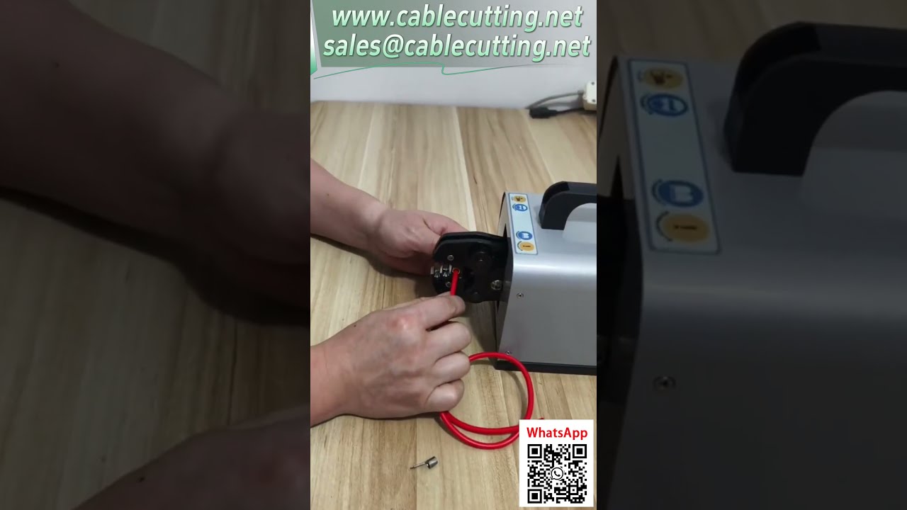 Máquina de Crimpagem de Terminais Pneumática | Alicate de Crimpagem Multifuncional #EquipamentoAutomático #FerramentasIndustriais