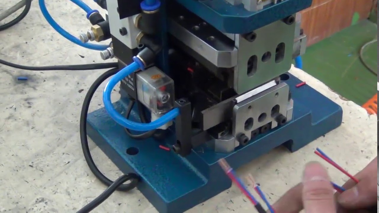 Máquina Pneumática de Descascar Fios – Automatize seu Processo Industrial