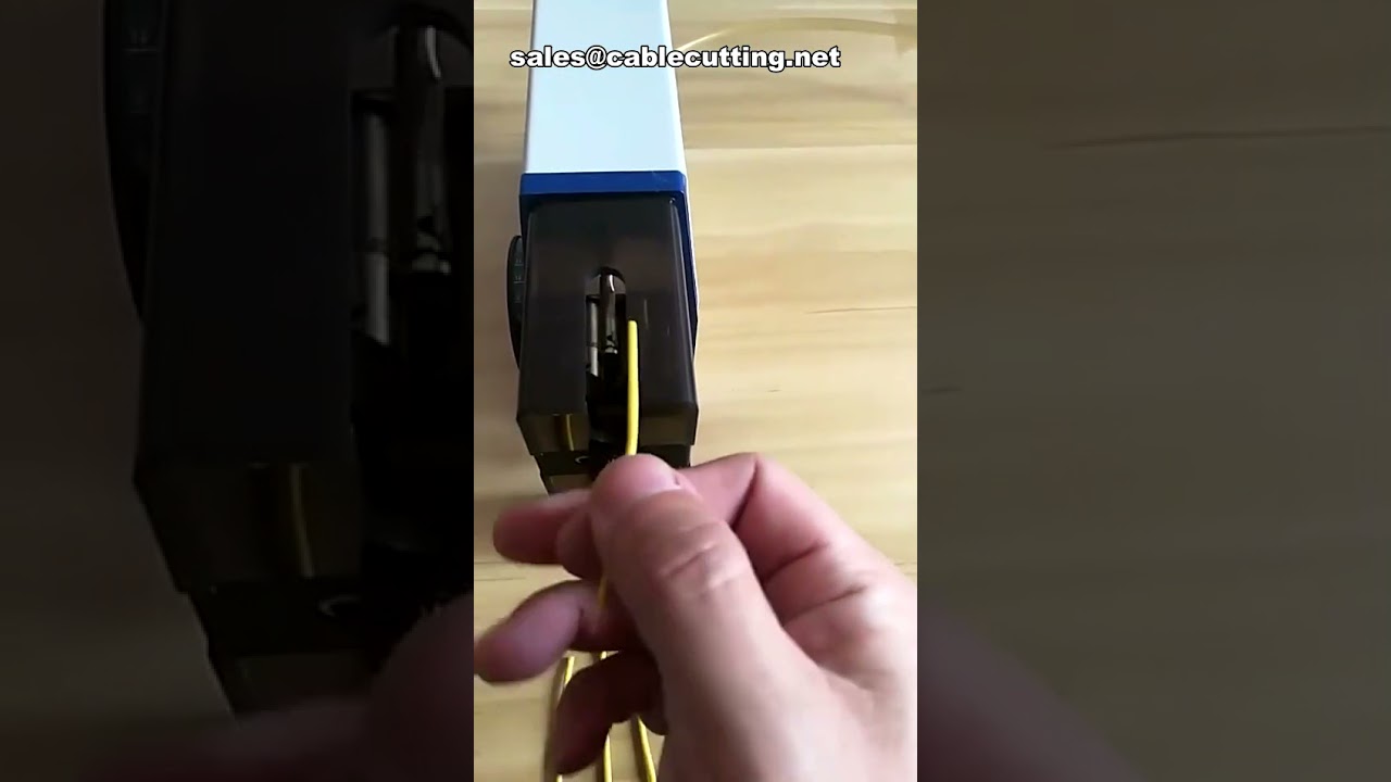 Máquina Pneumática Portátil para Descascar Fios e Cabos | Stripper de Fios Industrial