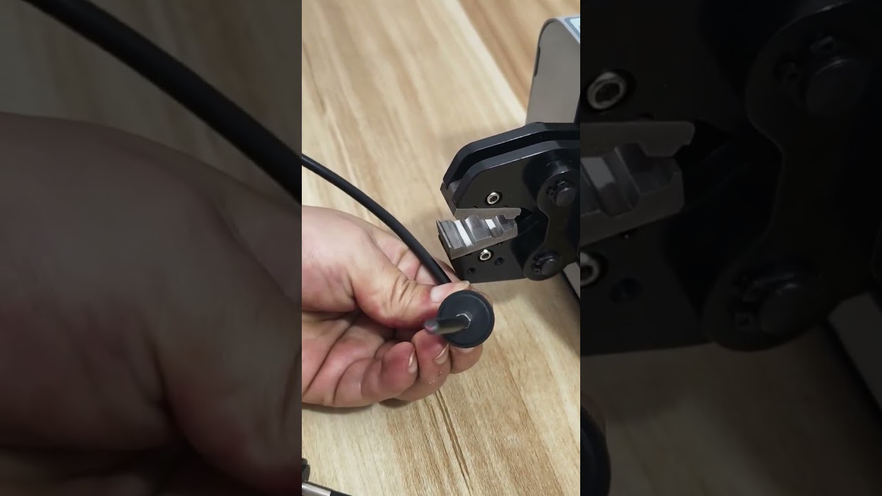 Máquina de Terminais para Cabos | Corte, Decapagem e Endireitamento Automático para Fábricas